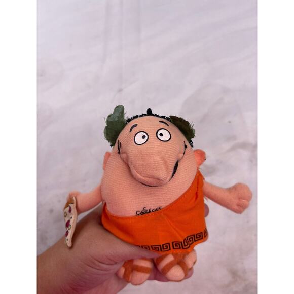 1990 Little Caesars Pizza Finger Puppet Promo Advertising Stuffed Plush Toy 5" A - Picture 4 of 6